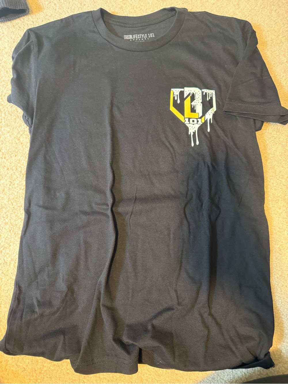 Set of 2 baseball lifestyle 101 tshirts